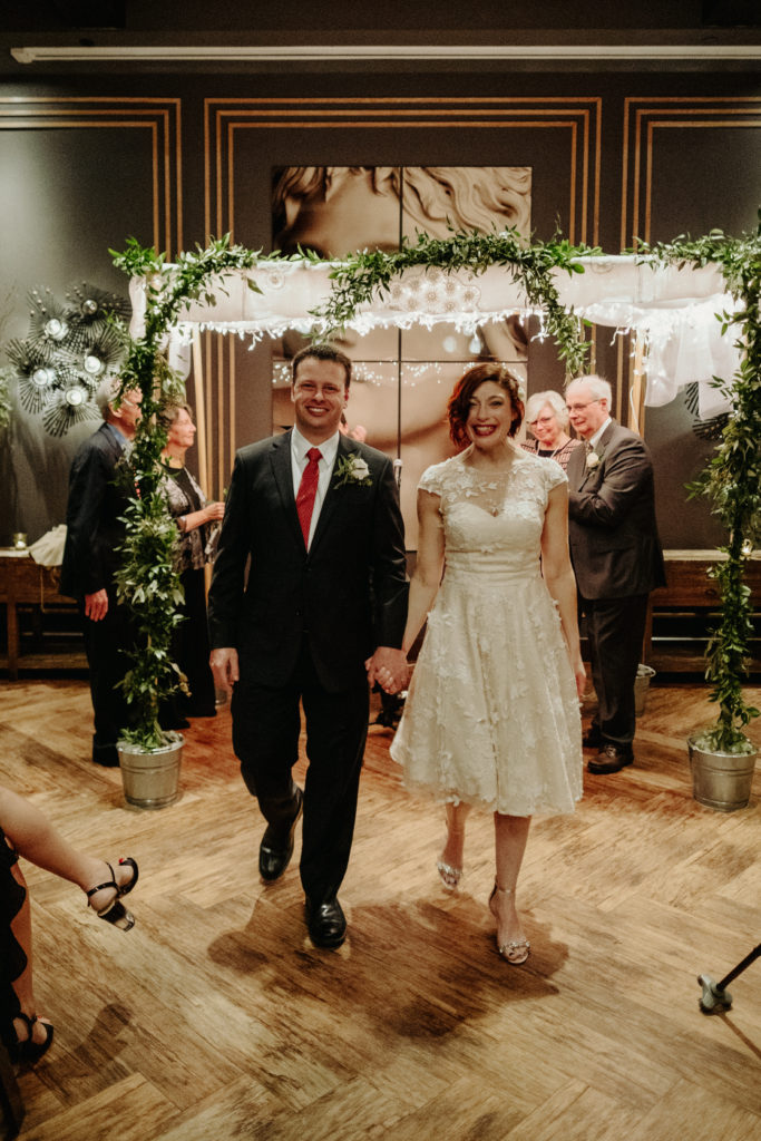 Wedding Ceremony at Osteria Posto Waltham, Boston Wedding Photographer