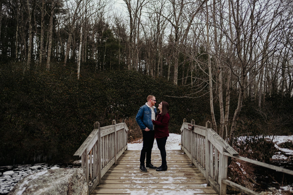 Engagement Session at Moore State Park in Paxton MA