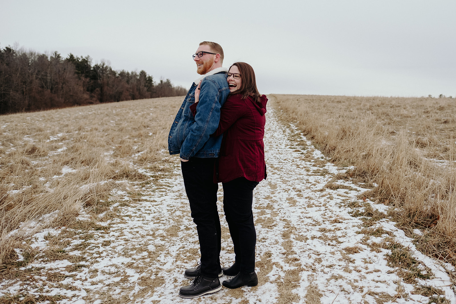 Engagement Session at Moore State Park in Paxton MA by Boston wedding photographer Jemima Richards