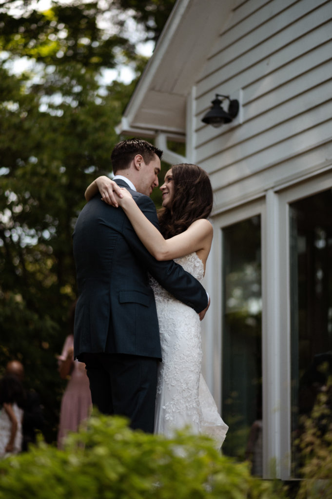 Bride and groom first dance | Berkshires Microwedding Upstate New York